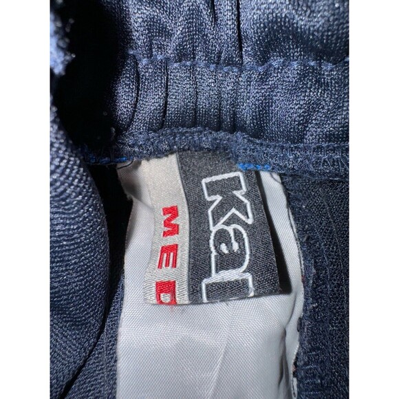 Kappa Mens Vintage 90s Blue Striped Track Pants Bottoms Size Medium Y2K Rare - Picture 9 of 13